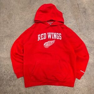 Reebok Red Wings Hoodie - Size Small